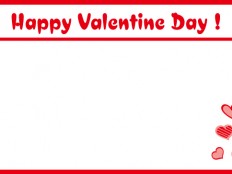 バレンタインチョコにメッセージカードを添えてみませんか？