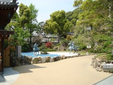 兵庫県　須磨寺　源平の庭