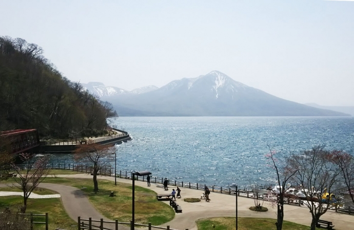 日本最北の不凍湖