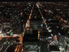 JRタワー展望台からの夜景